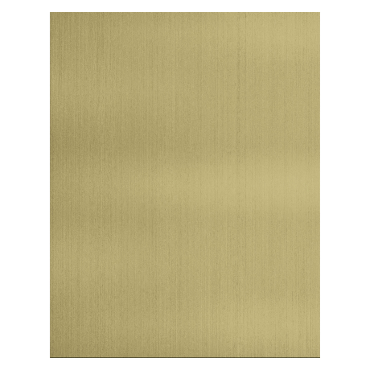 Sublimation Plaque Plate - Gold