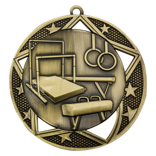 Gymnastics Galaxy Medal