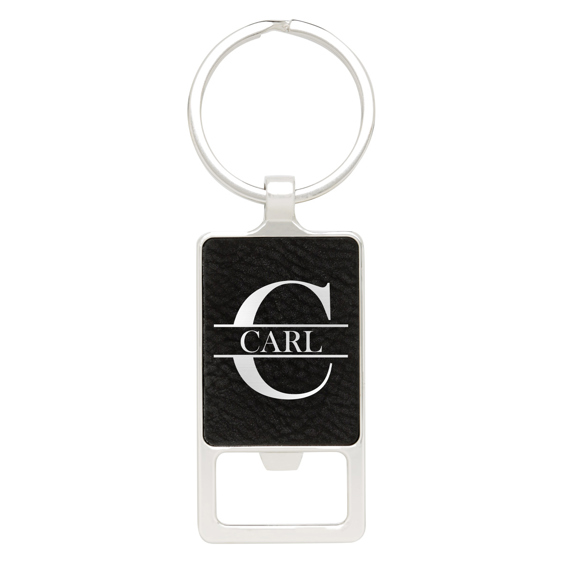 Black Keychain - Bottle Opener!