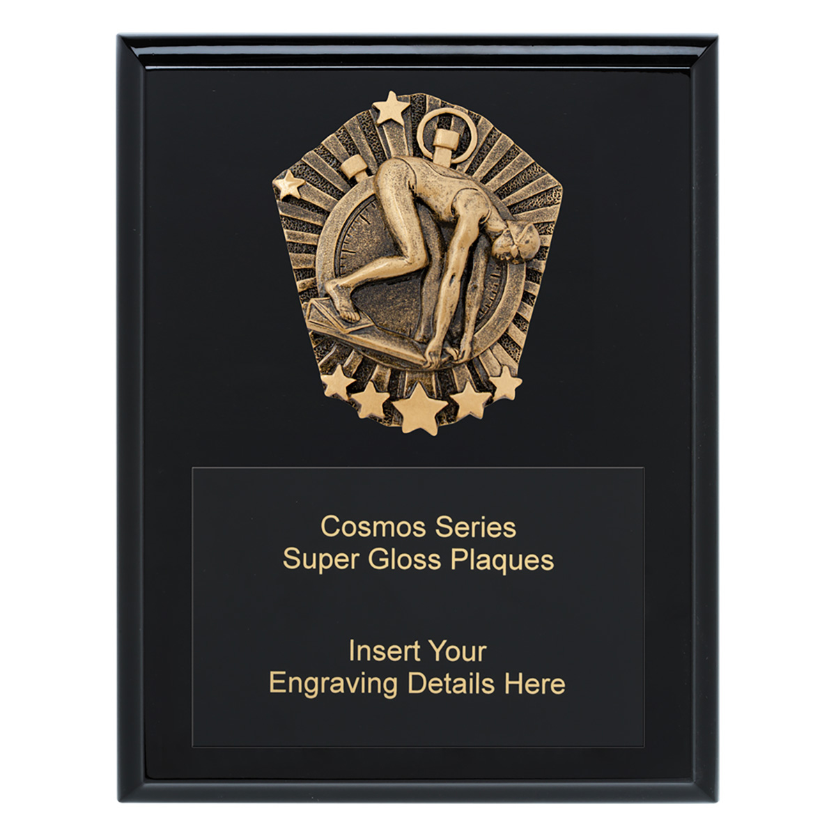 Cosmos Super Plaque - Female Swim