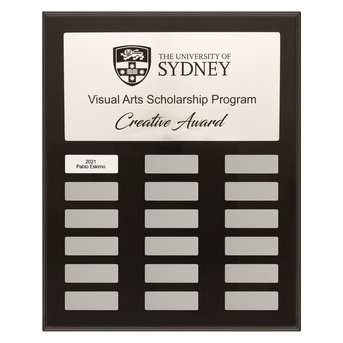 Topmost Design Plaque