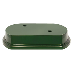 Green Vintage Curved Base