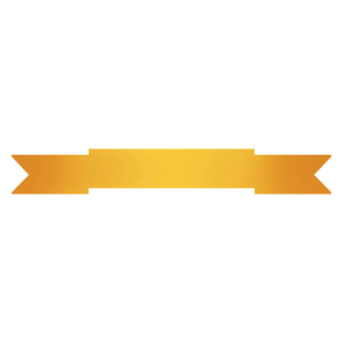 Gold Ribbon 205mm