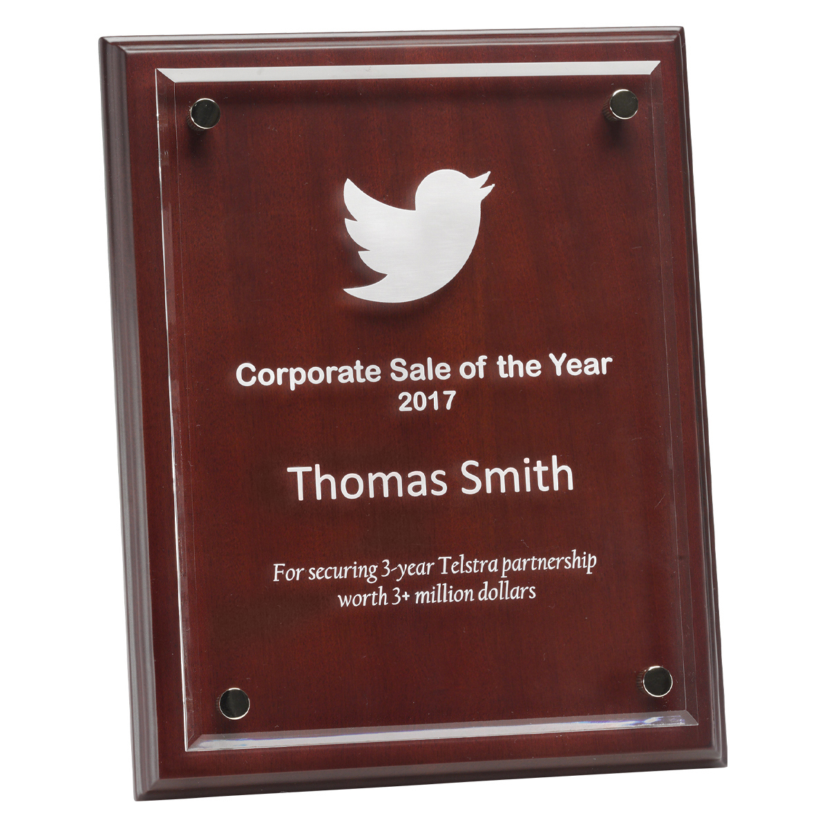 Floating Acrylic Plaque