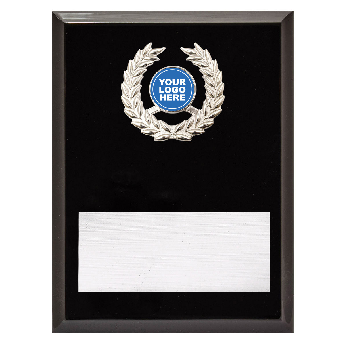 Laurel Plaque - Silver