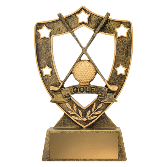 Golf Gold Shield!