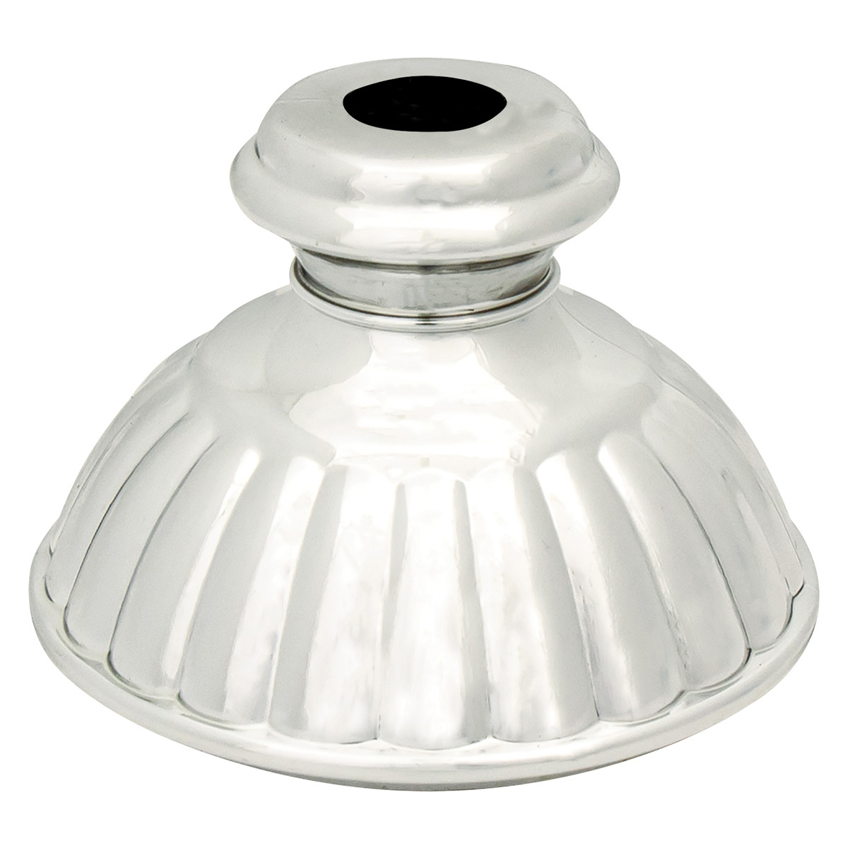 Stem Button Silver