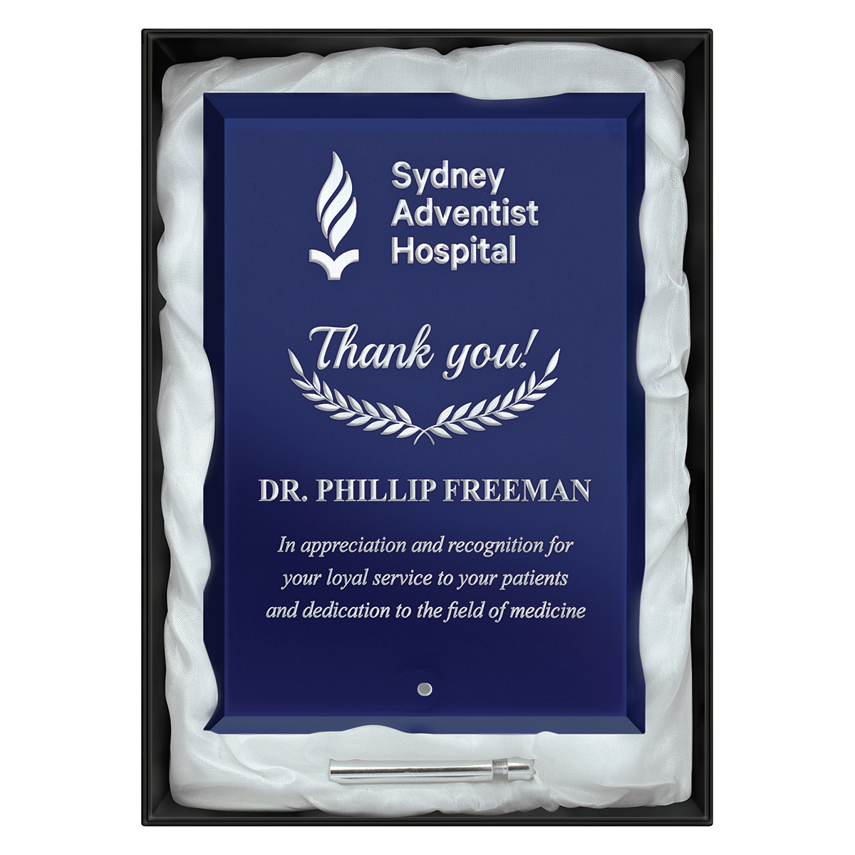 Radiant Plaque Blue
