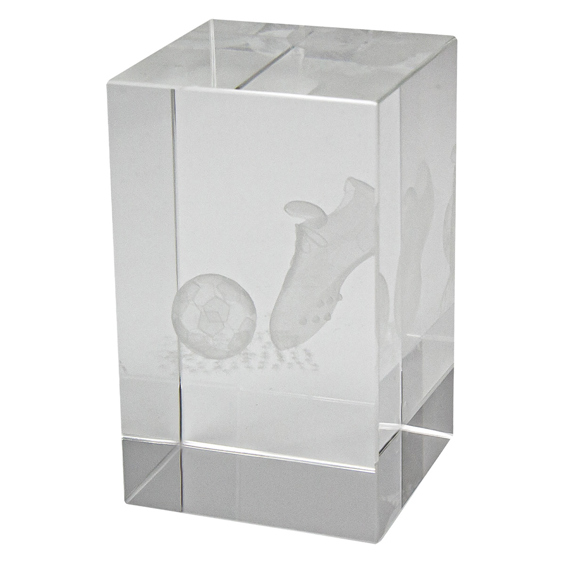 Football Crystal Block Award!