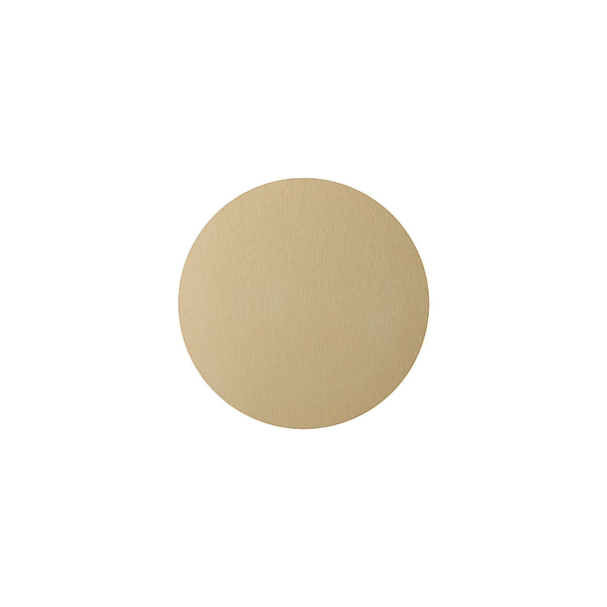 Sublimation Disc - Gold with Adhesive