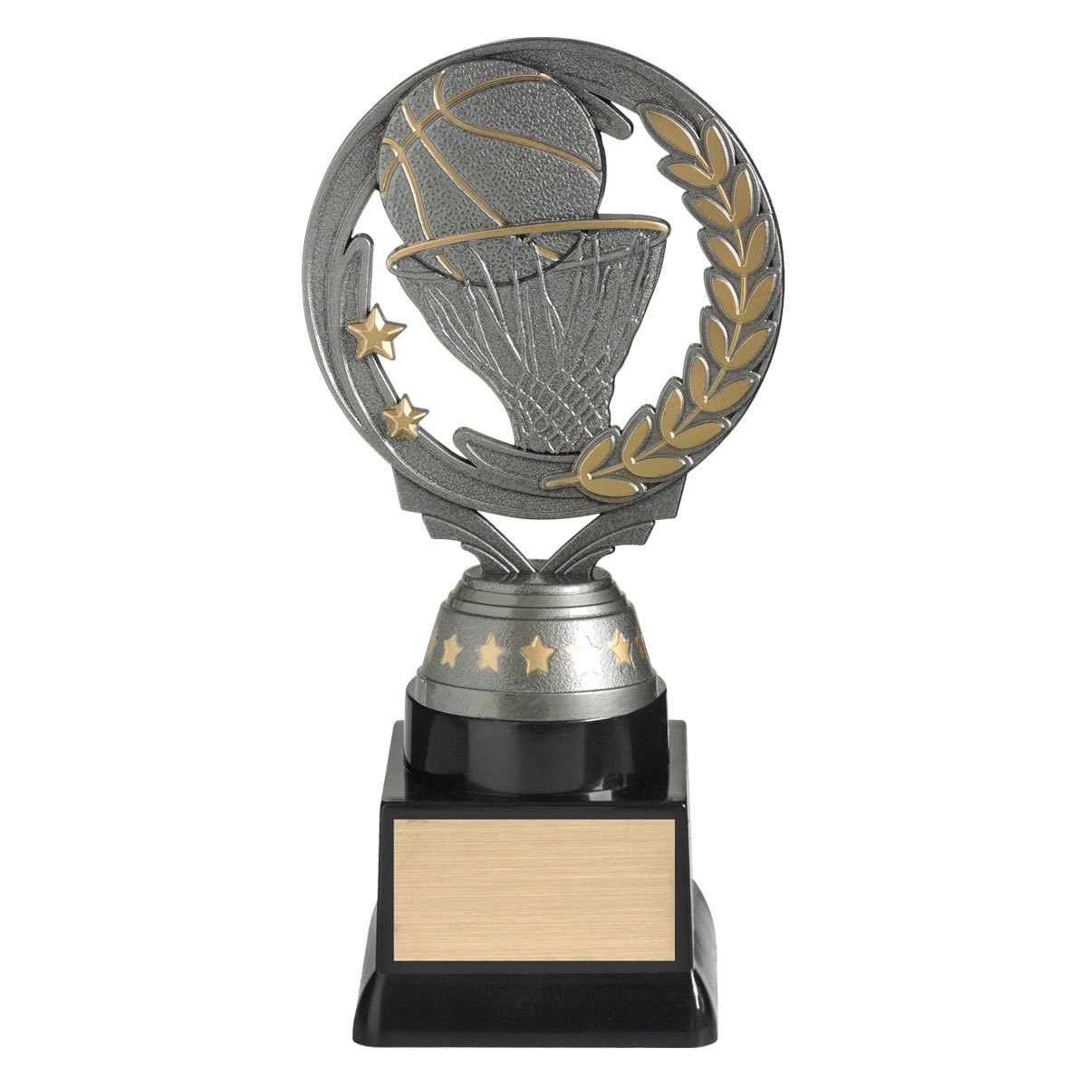 Silver Basketball Torch