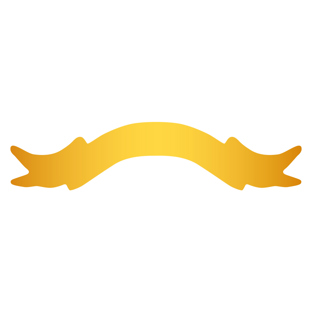 Gold Ribbon 138mm