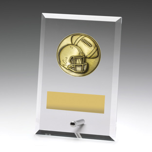 Glass Plaques - American Football