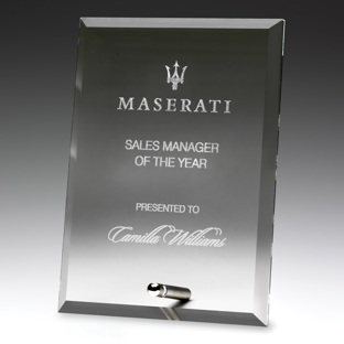 Prime Glass Plaque
