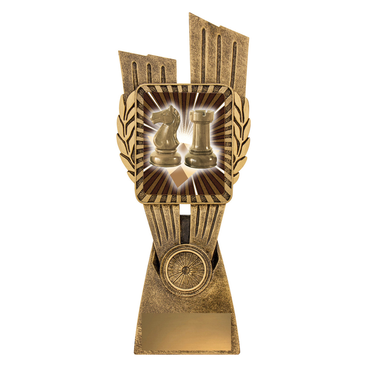 Antique Gold Lynx - Chess