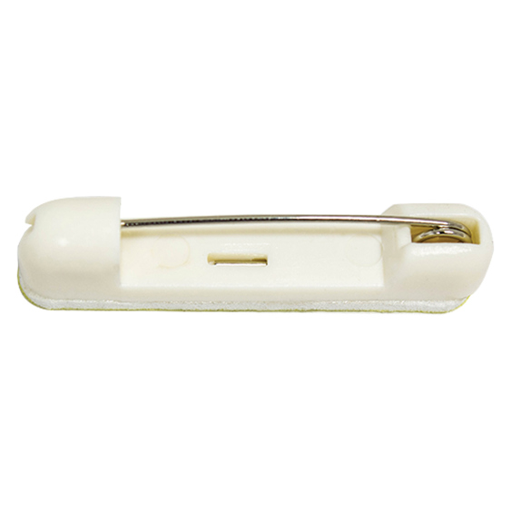 White Badge Pin!