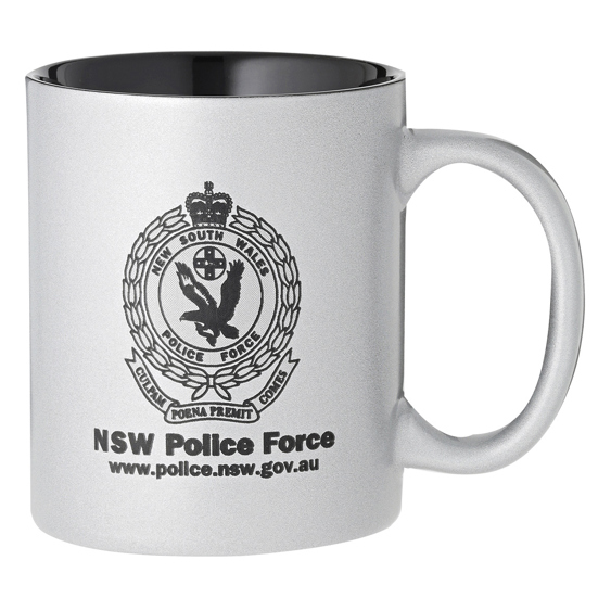 Silver Coffee Mug!