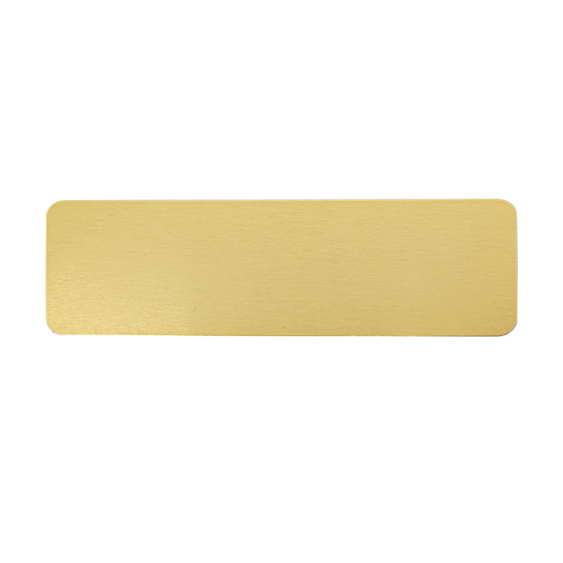Plate - 75x25mm!
