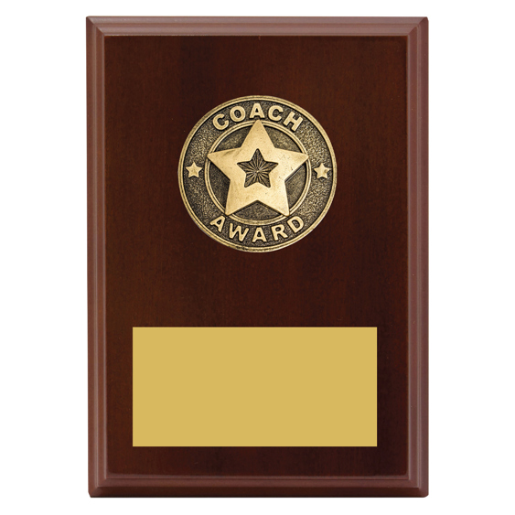 Coach Award Plaque!