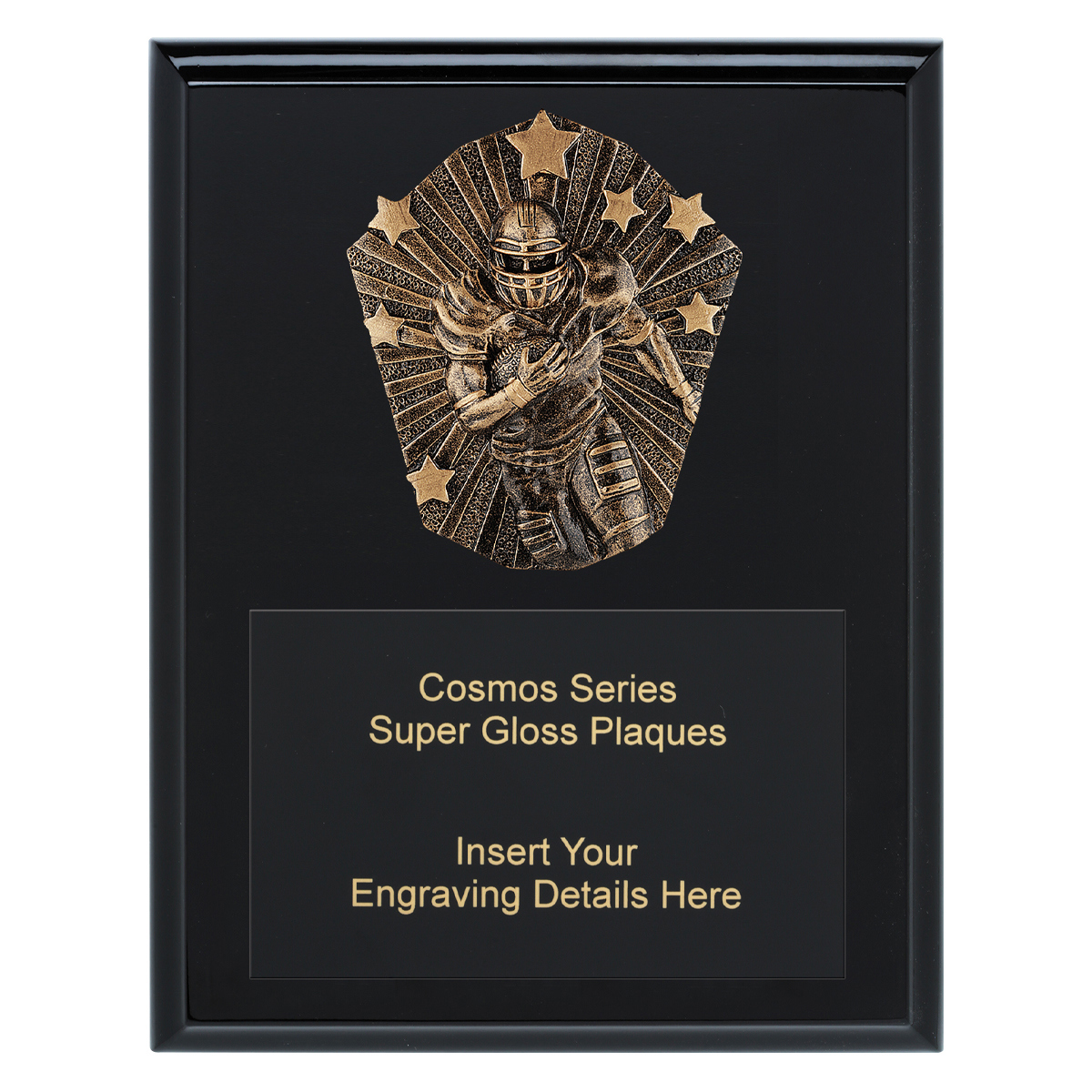 Cosmos Super Plaque - American Football