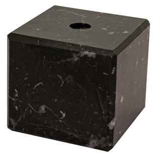 Black Marble Column