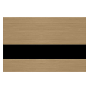 FlexiBrass Brushed Bronze / Black