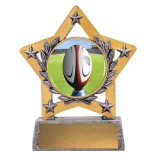 Mini Star Colour - Rugby