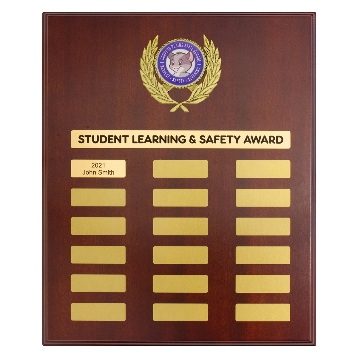 Standard Logo Plaque