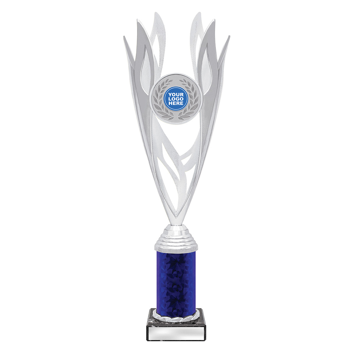 Lantern - Silver / Blue