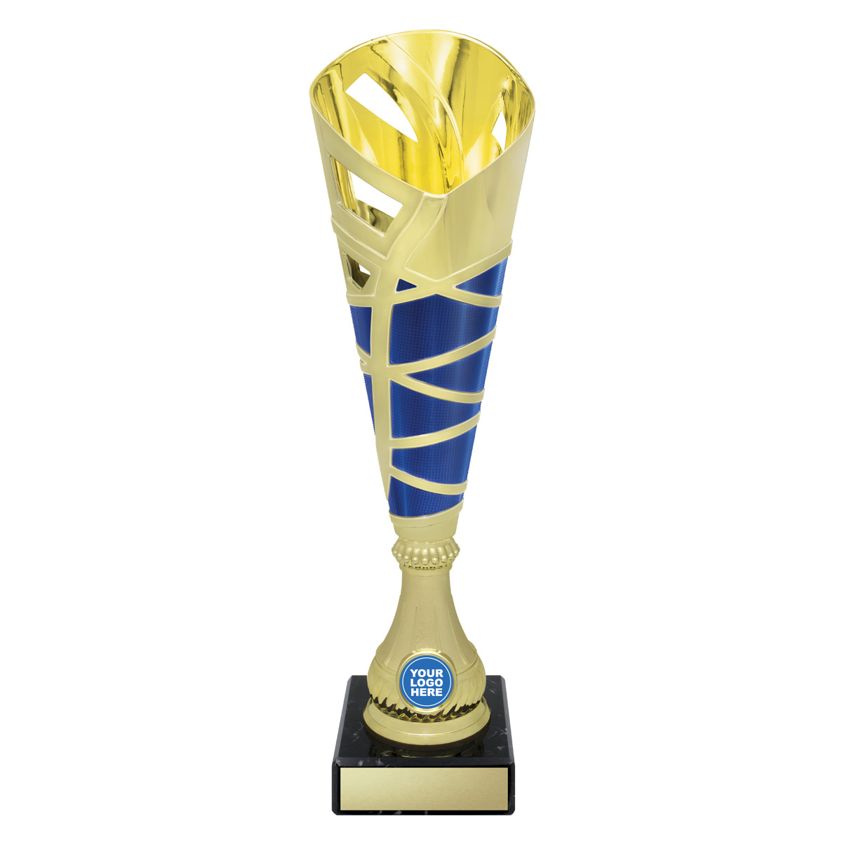 Hex Cup - Gold / Blue