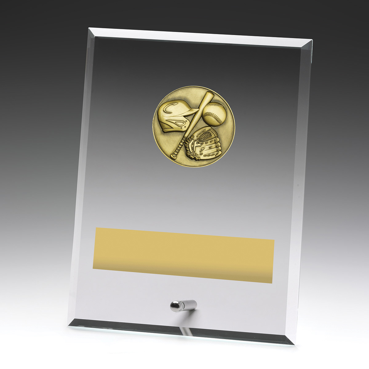 Glass Plaques - Baseball