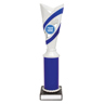 Curve Cups - Silver / Blue!