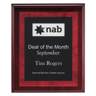 Vivid Red Plaque