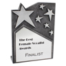 Star Cross Silver Plaque