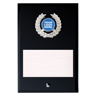 Black Glass Plaque