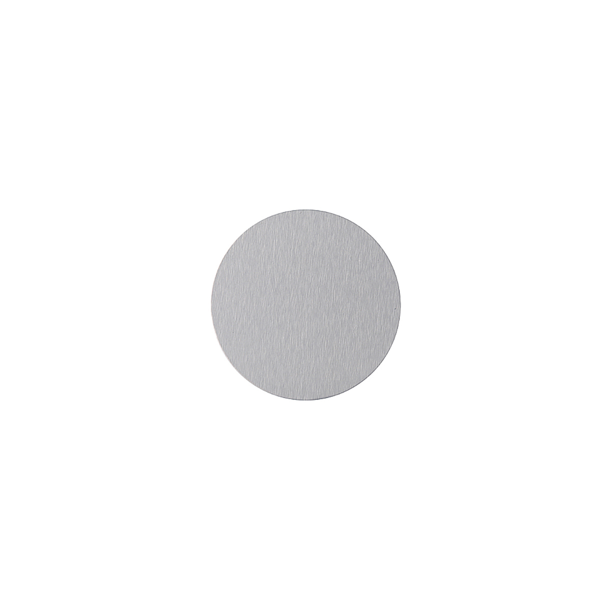 Sublimation Disc - Silver with Adhesive