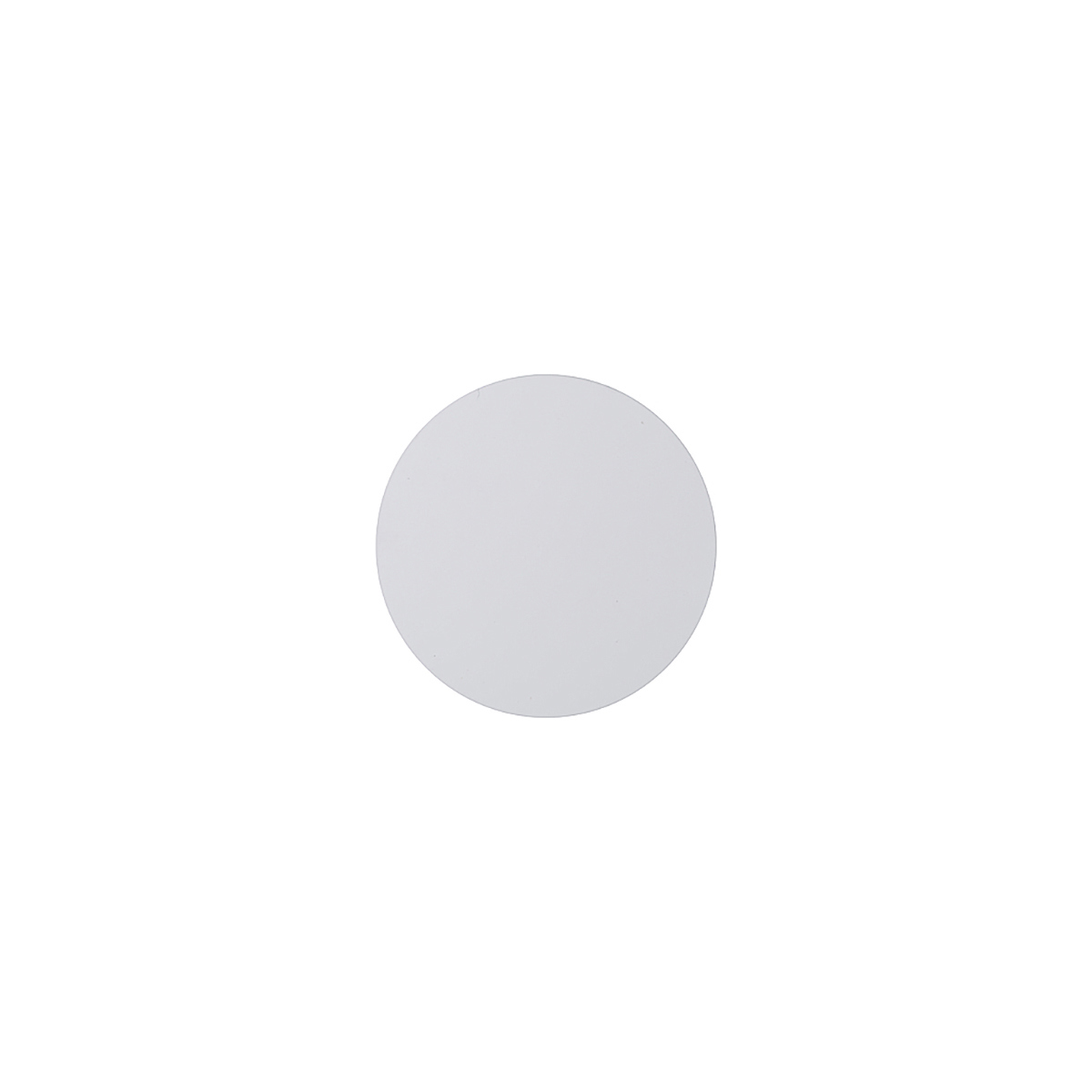 Sublimation Disc - White with Adhesive