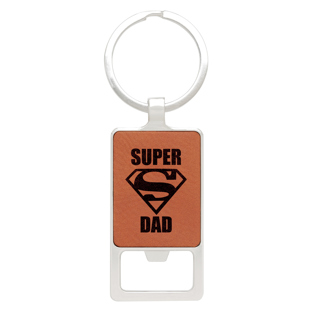 Rawhide Keychain - Bottle Opener