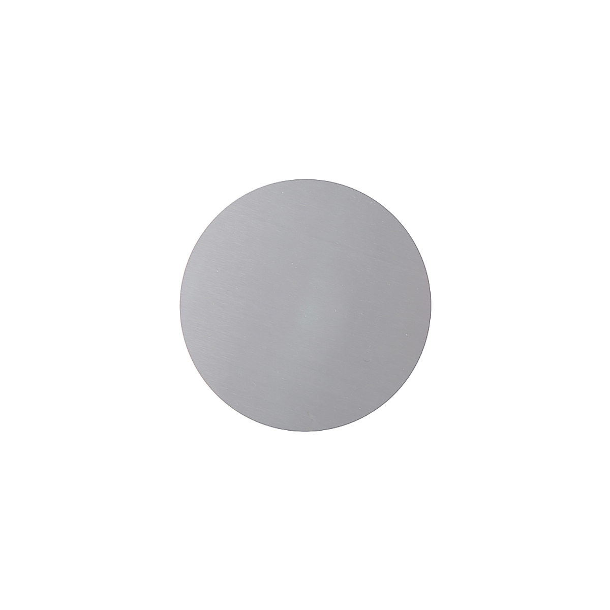 Sublimation Disc - Silver with Adhesive