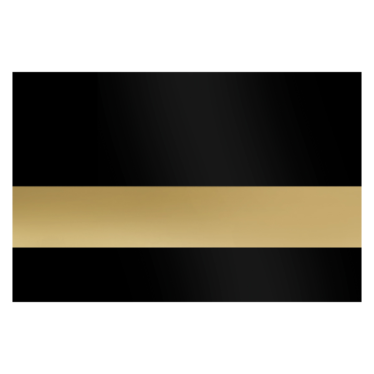 FlexiBrass Matte Black / Gold