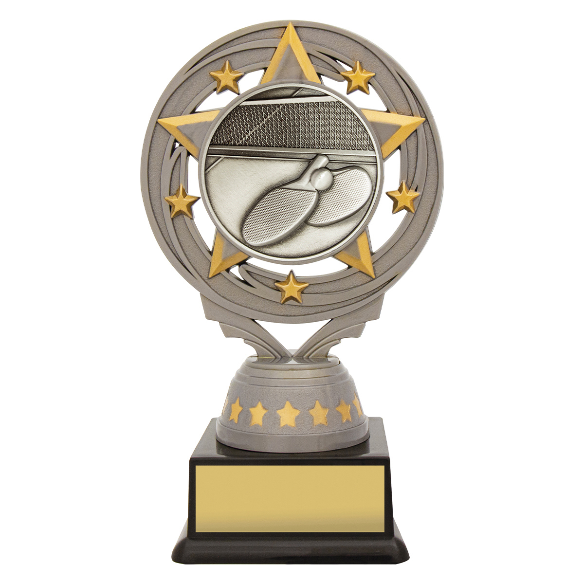 Silver Table Tennis Torch