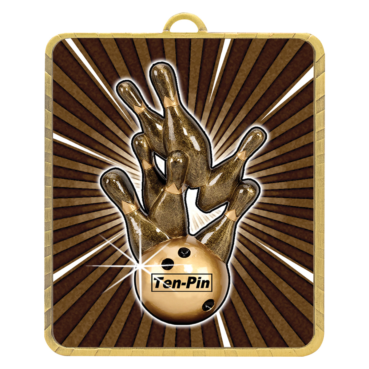 Gold Lynx Medal - Tenpin