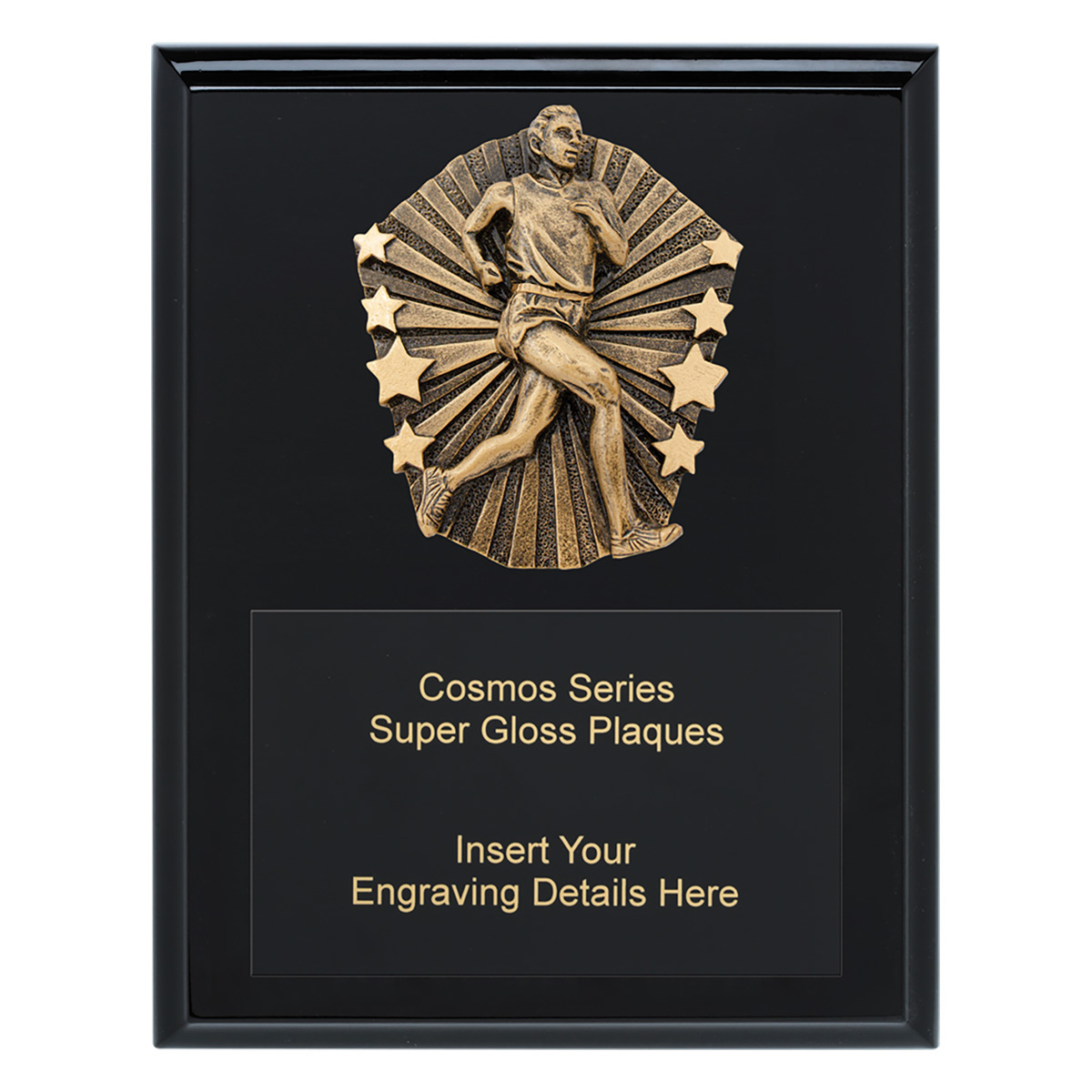 Cosmos Super Plaque - Male Running