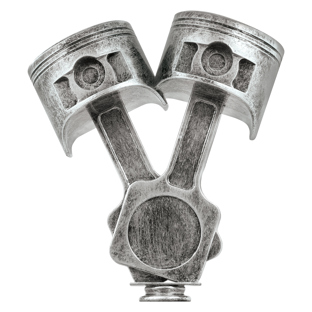 Piston Silver 3D