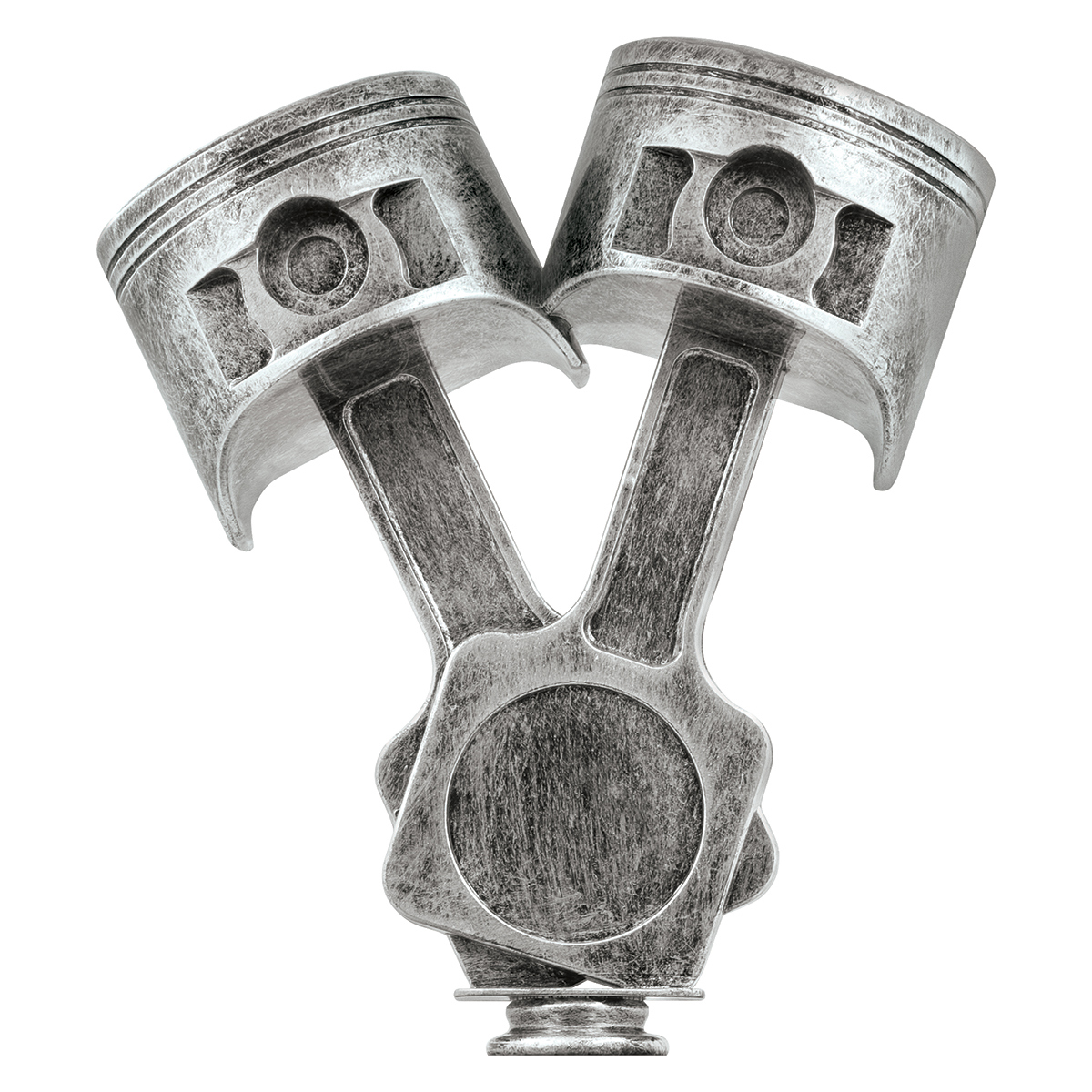 Piston Silver 3D