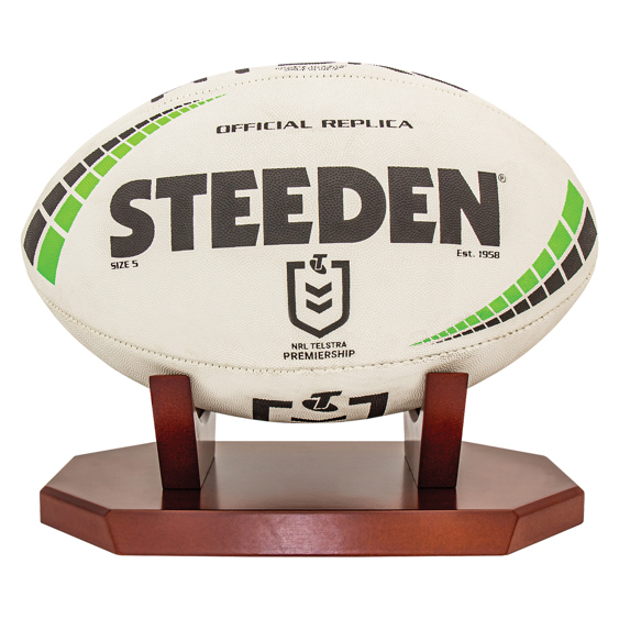 Timber Ball Holder - Oval Ball!