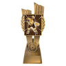 Antique Gold Lynx - Ice Hockey!