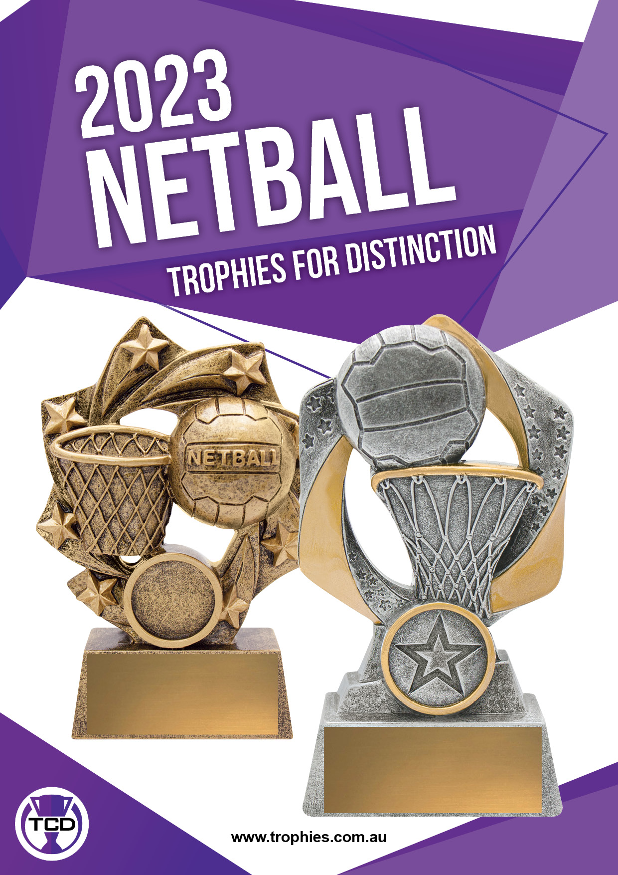 Trophies for Distinction Netball Catalogue Trophies & Medals