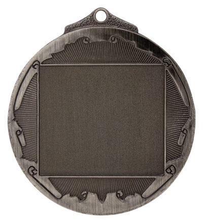 Wreath Medal 50mm Silver - Image 2