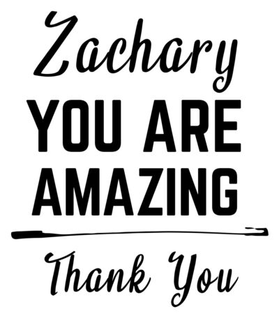 You Are Amazing With Name Design